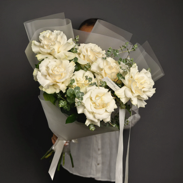 Buchet alb