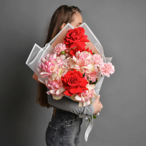 Buchet mixt colorat